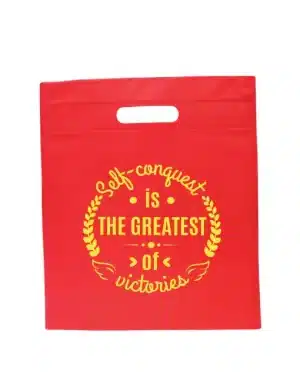 A4 Die Cut Non Woven Bag