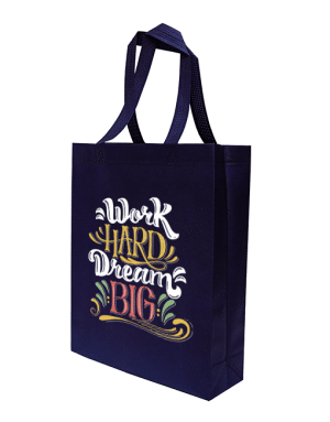 A4 Non Woven Bag - 70gsm - Navy Blue